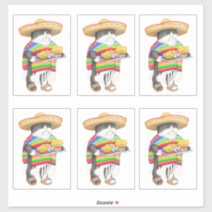 Sticker en vinyle WENDELITO 14" (6 petits)