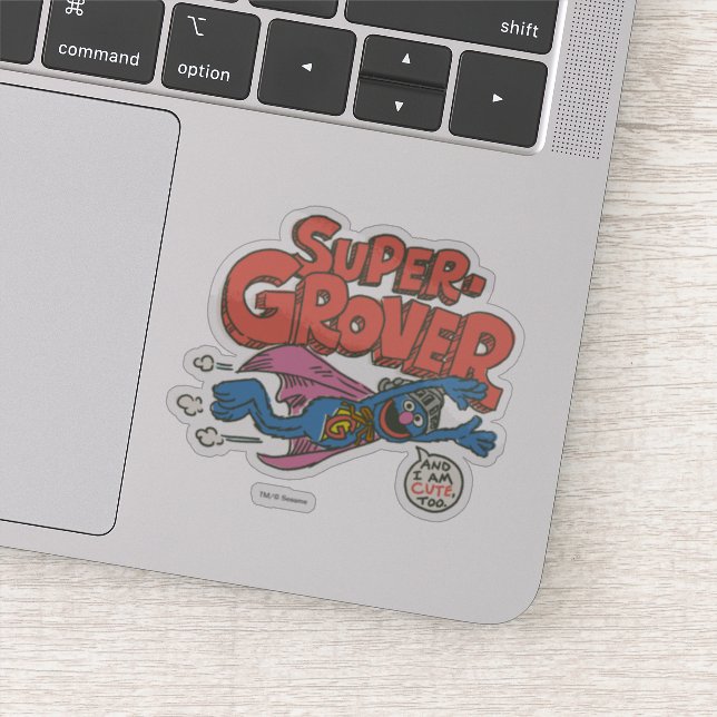 Sticker Enfants Vintages Grover (Détail)