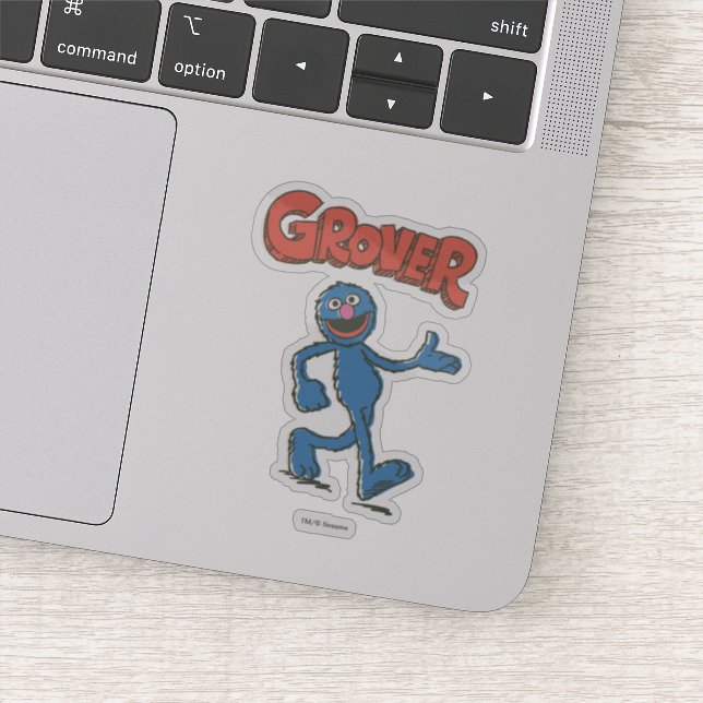 Sticker Enfants Vintages Grover (Détail)
