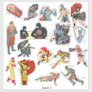 Sticker Ensemble d'autocollants Fox Features #1