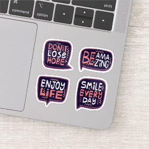 Sticker Ensemble d'autocollants motivationnels