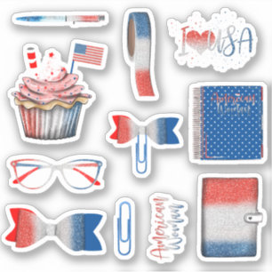 Sticker Ensemble d'autocollants pour planificateur de jour