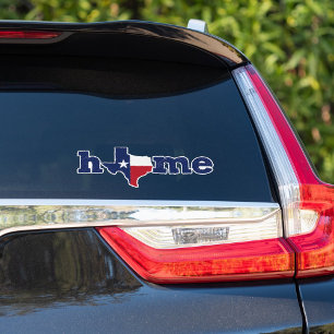 Sticker Ensemble de 4 Texas Home - Lone Star State Custom-