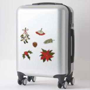 Sticker Ensemble de motifs de Noël