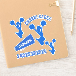 Sticker Ensemble de Pom-pom girl bleus