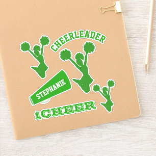 Sticker Ensemble de Pom-pom girl vertes