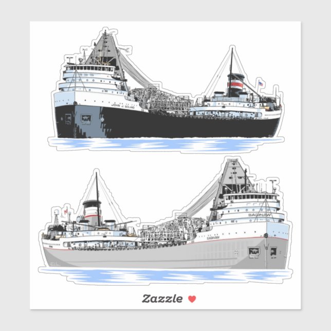 Sticker Ensemble d'histoire Boland et Saginaw (Feuille)