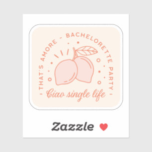 Sticker Enterrement de vie de jeune fille esthétique de fr