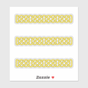 Sticker Entrelacs celtiques en bande