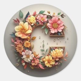 Sticker Enveloppe Lettre C