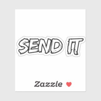 Sticker Envoyer l'autocollant de golf sur disque