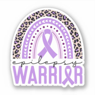 Sticker Epilepsie Guerrier Epilepsie Sensibilisation arc-e