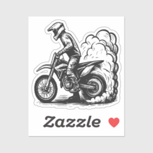 Sticker Épuisement de moto cross