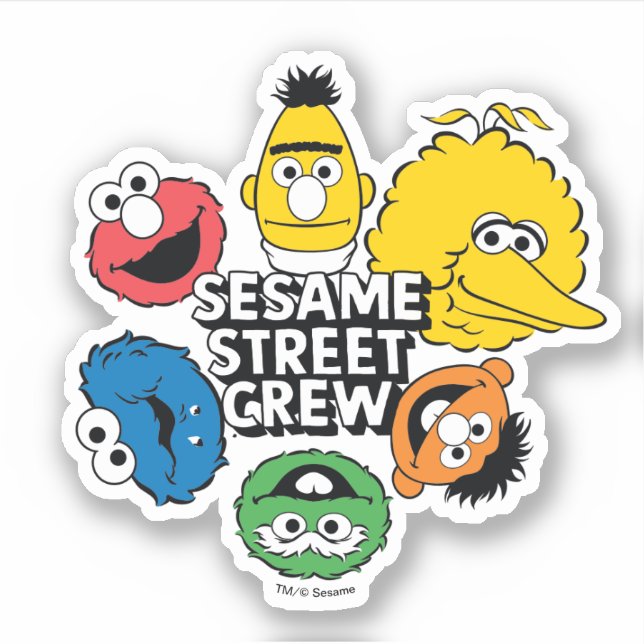 Sticker Équipe de Sesame Street (Devant)
