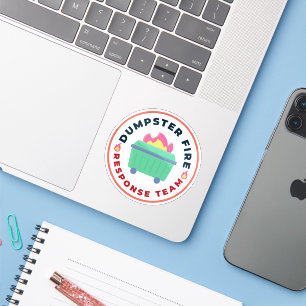 Sticker Équipe d'intervention contre les incendies de poub