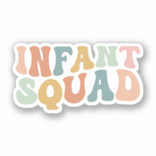Sticker Équipe pour nourrissons, Enseignant pour nourrisso