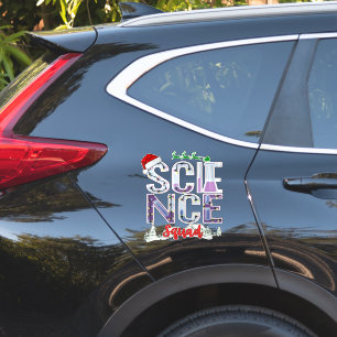 Sticker Équipe scientifique célébrant l'exploration du sav