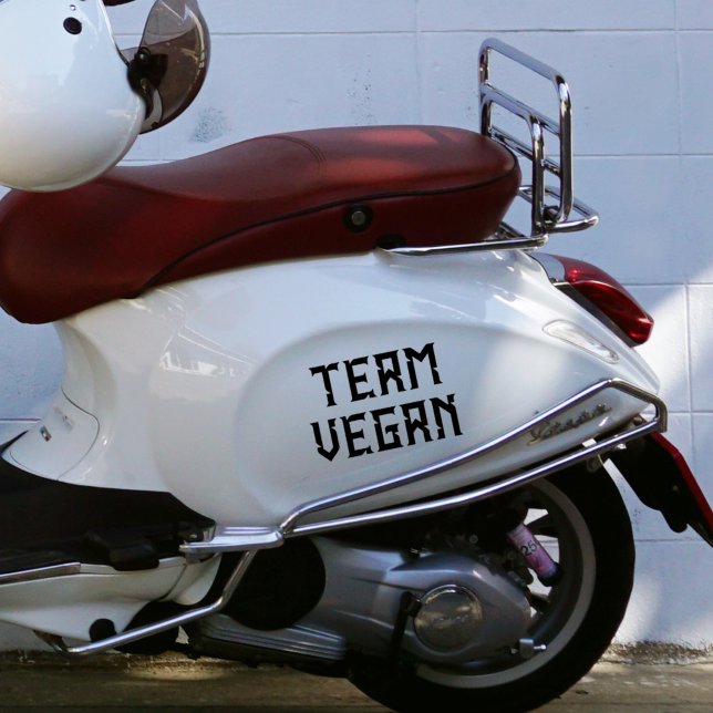 Sticker Équipe Vegan, activisme (Créateur téléchargé)