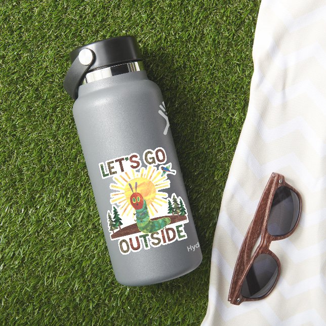 Sticker Eric Carle | Allons dehors (HydroFlask Insitu)