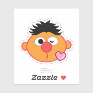 Sticker Ernie Face lance un baiser