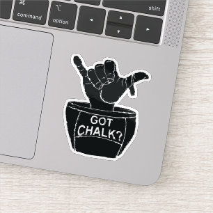 Sticker Escalade "got Chalk"
