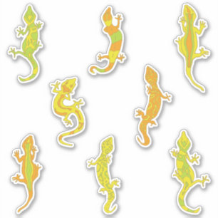 Sticker Escalade rock Geckos.