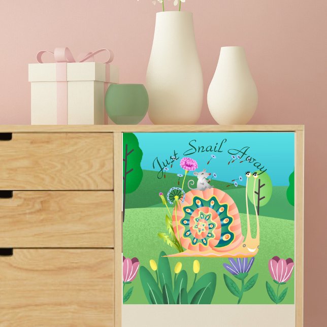 Sticker Escargot mûre (Créateur téléchargé)