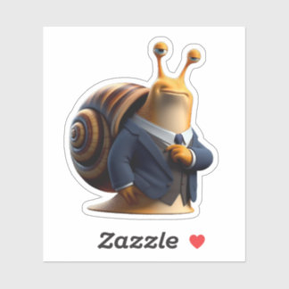 Sticker escargot.patron escargot