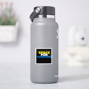 Sticker Espace personnalisé de fierté pour les personnes h