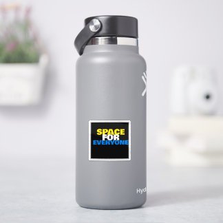 Sticker Espace personnalisé de fierté pour les personnes h