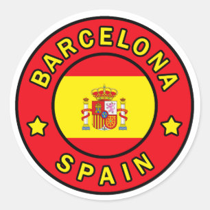 Sticker Espagne Barcelone