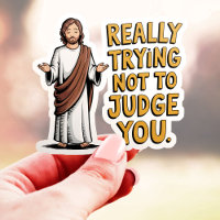 Essaie vraiment de ne pas te juger - Jésus drôle e