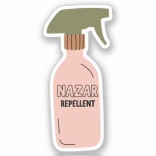 Sticker Esthétique Nazar Repellent Drôle Arabe