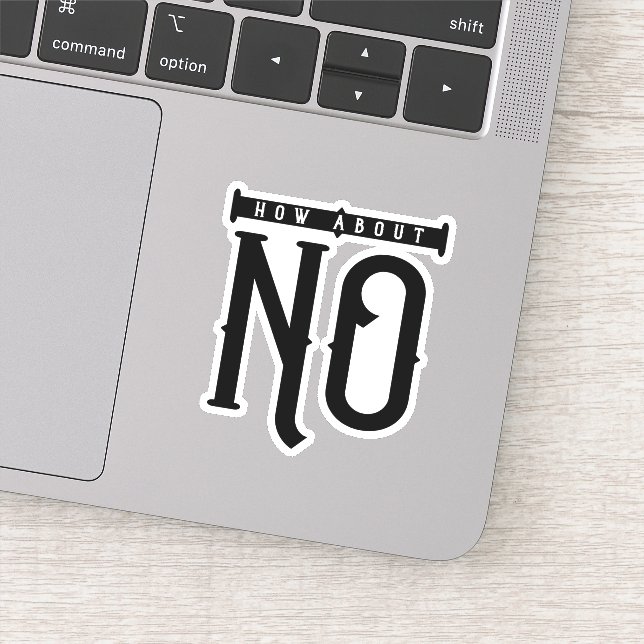 Sticker Et Pas De Typographie (Détail)