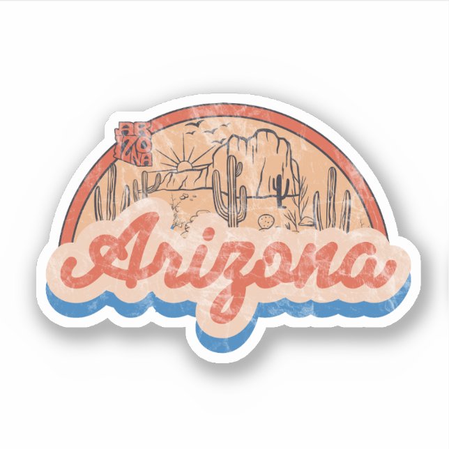 Sticker État de l'Arizona (Devant)