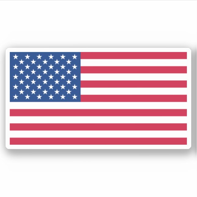 Sticker États-Unis d'Amérique États-Unis (Devant)
