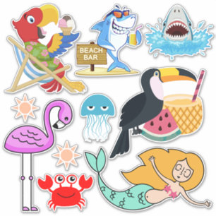 Sticker Été / Tropical / Vacances
