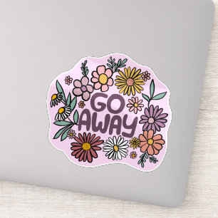 Sticker ÉTEINDRE Funny Floral mignon Daisy Daisy Dessin À