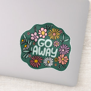 Sticker ÉTEINDRE Funny Floral mignon Daisy Daisy Dessin À 