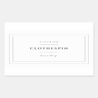 Sticker Étiquette à lingerie