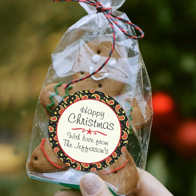 sticker étiquette cadeau de Noël (Créateur téléchargé)