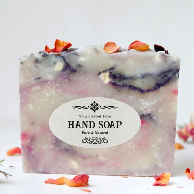 Sticker Étiquette de package savon (Créateur téléchargé)