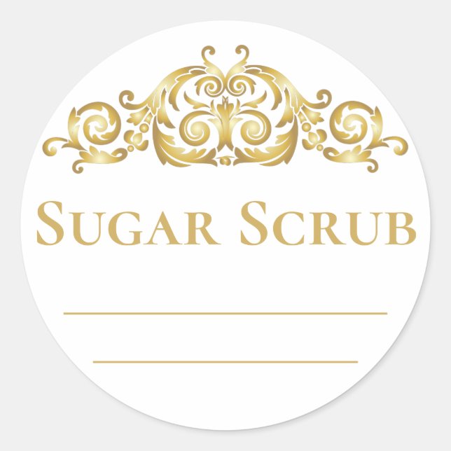 Sticker Étiquette Pour Scruter De Sucre Fait À La  (Devant)