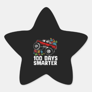 Sticker Étoile 100 jours Chauffeur plus intelligent Camion Bonne