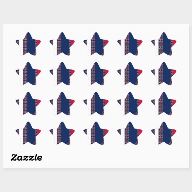 STICKER ÉTOILE 166 (Feuille)