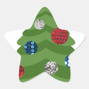 Sticker Étoile arbre de noël émoji