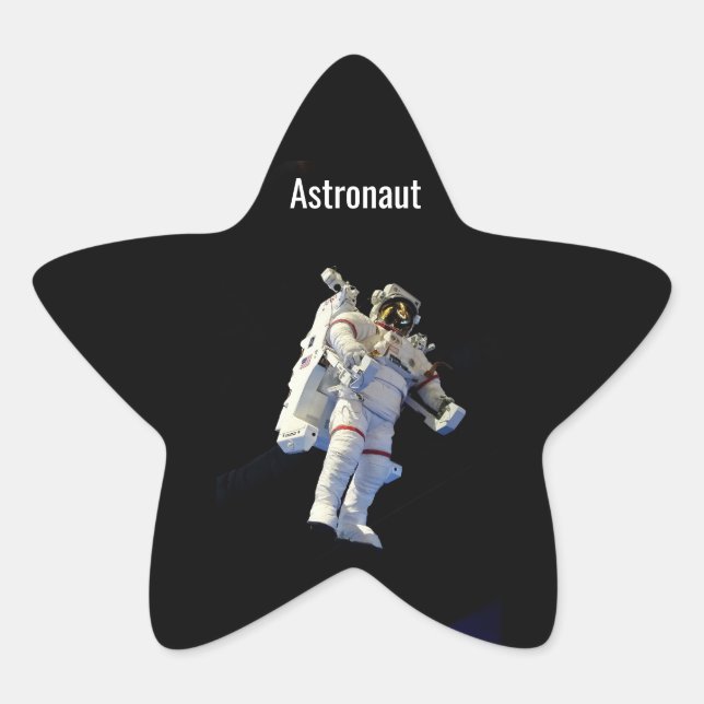Sticker Étoile Astronaut (Devant)