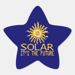 Sticker Étoile Avenir à énergie solaire