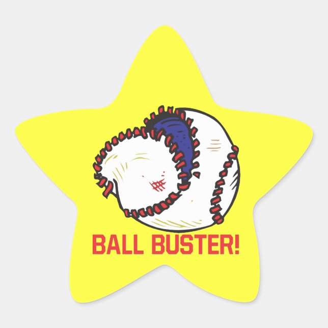 Sticker Étoile Ball Buster (Devant)