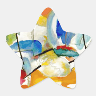 Sticker Étoile Bataille maritime de Kandinsky 1913